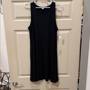 Old Navy Black Sleeveless Mini Dress